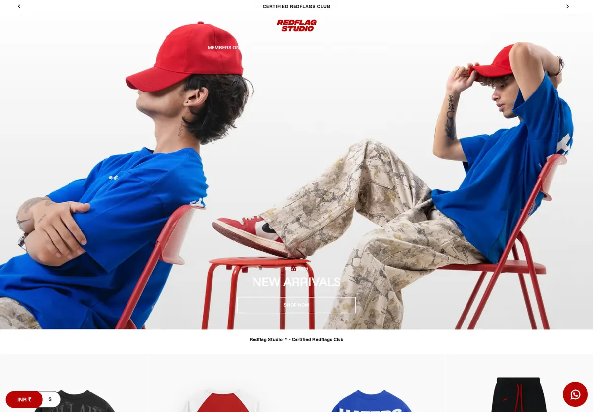 Red Flag Studio website